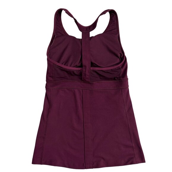 Athleta Women’s T-Back Tank Top (Garnet) - Size Extra Small - Picture 3 of 6